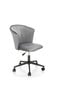 2-jų biuro kėdžių komplektas Halmar Pasco, pilkas kaina ir informacija | Biuro kėdės | pigu.lt