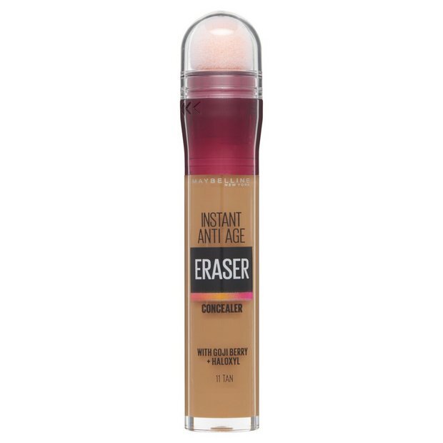 Maskuoklis Maybelline Concealer Eraser 11 Tan, 6.8 ml kaina ir informacija | Makiažo pagrindai, pudros | pigu.lt