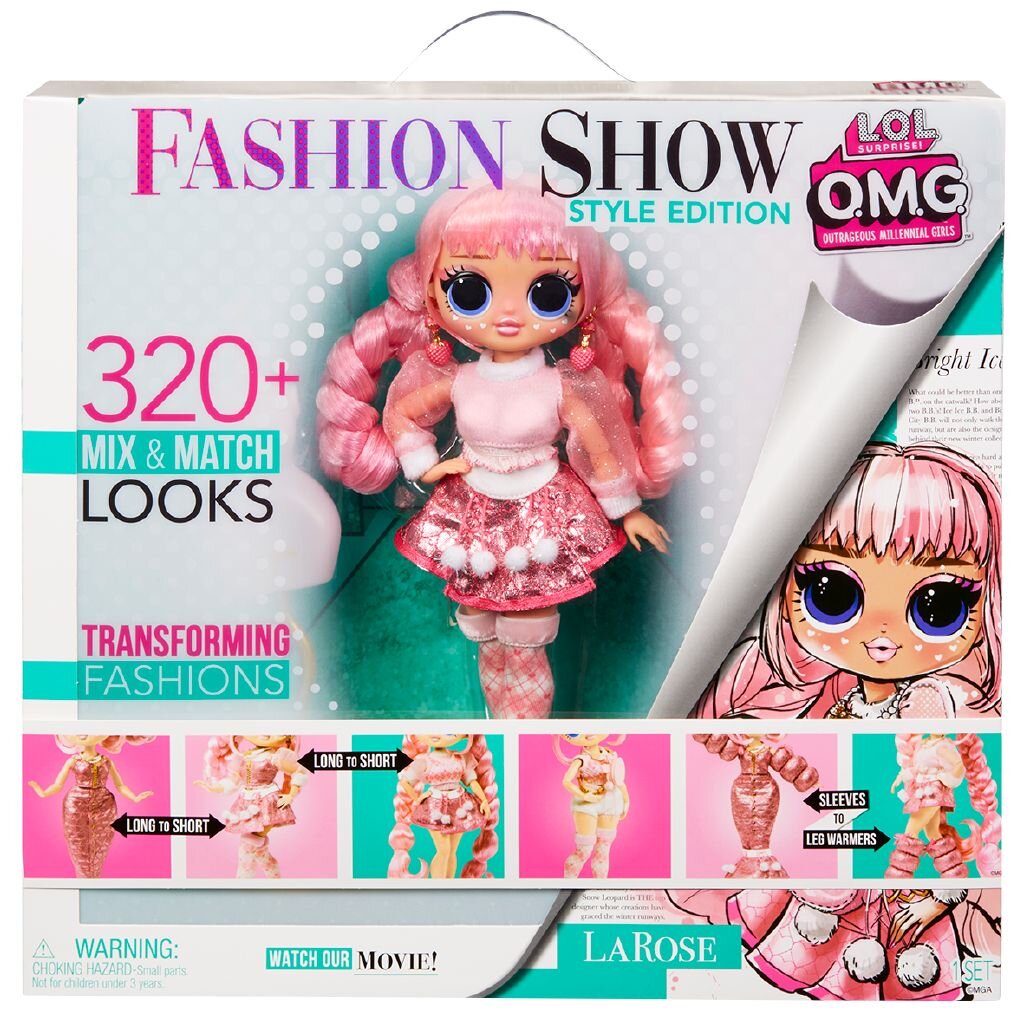 Lėlė L.O.L. Surprise OMG Fashion Show kaina ir informacija | Žaislai mergaitėms | pigu.lt