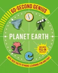 60-Second Genius - Planet Earth: Bite-size facts to make learning fun and fast цена и информация | Книги для подростков и молодежи | pigu.lt