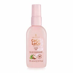 Plaukų aliejus Lee Stafford Coco LOCO With Agave Shine Oil, 75ml kaina ir informacija | Priemonės plaukų stiprinimui | pigu.lt