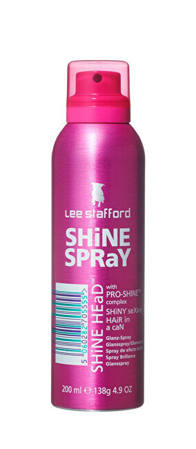 Spindesio suteikiantis plaukų purškiklis Lee Stafford Shine Head Spray, 200 ml kaina ir informacija | Plaukų formavimo priemonės | pigu.lt