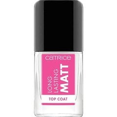 Nagų lakas Catrice Longlasting Matt Top Coat 01 Matt My Day, 10,5ml kaina ir informacija | Nagų lakai, stiprintojai | pigu.lt