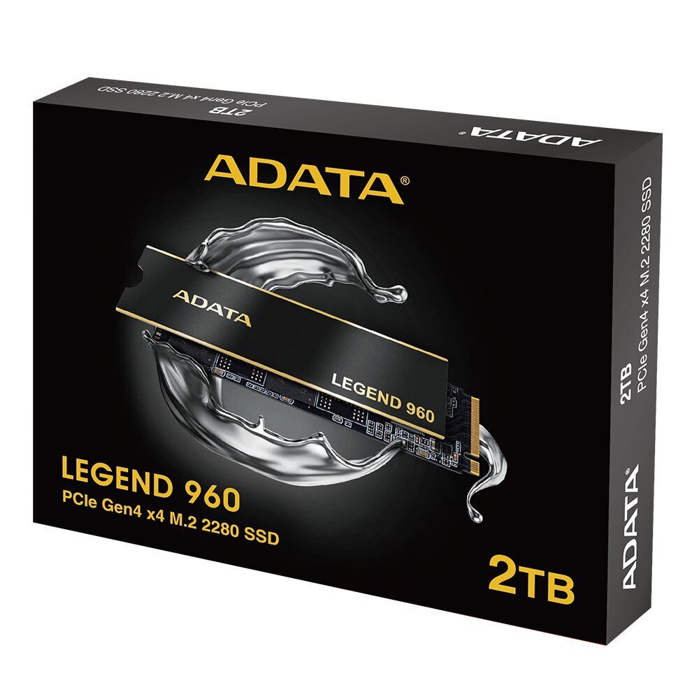 Adata Legend 960, 2TB (ALEG-960-2TCS) цена и информация | Vidiniai kietieji diskai (HDD, SSD, Hybrid) | pigu.lt