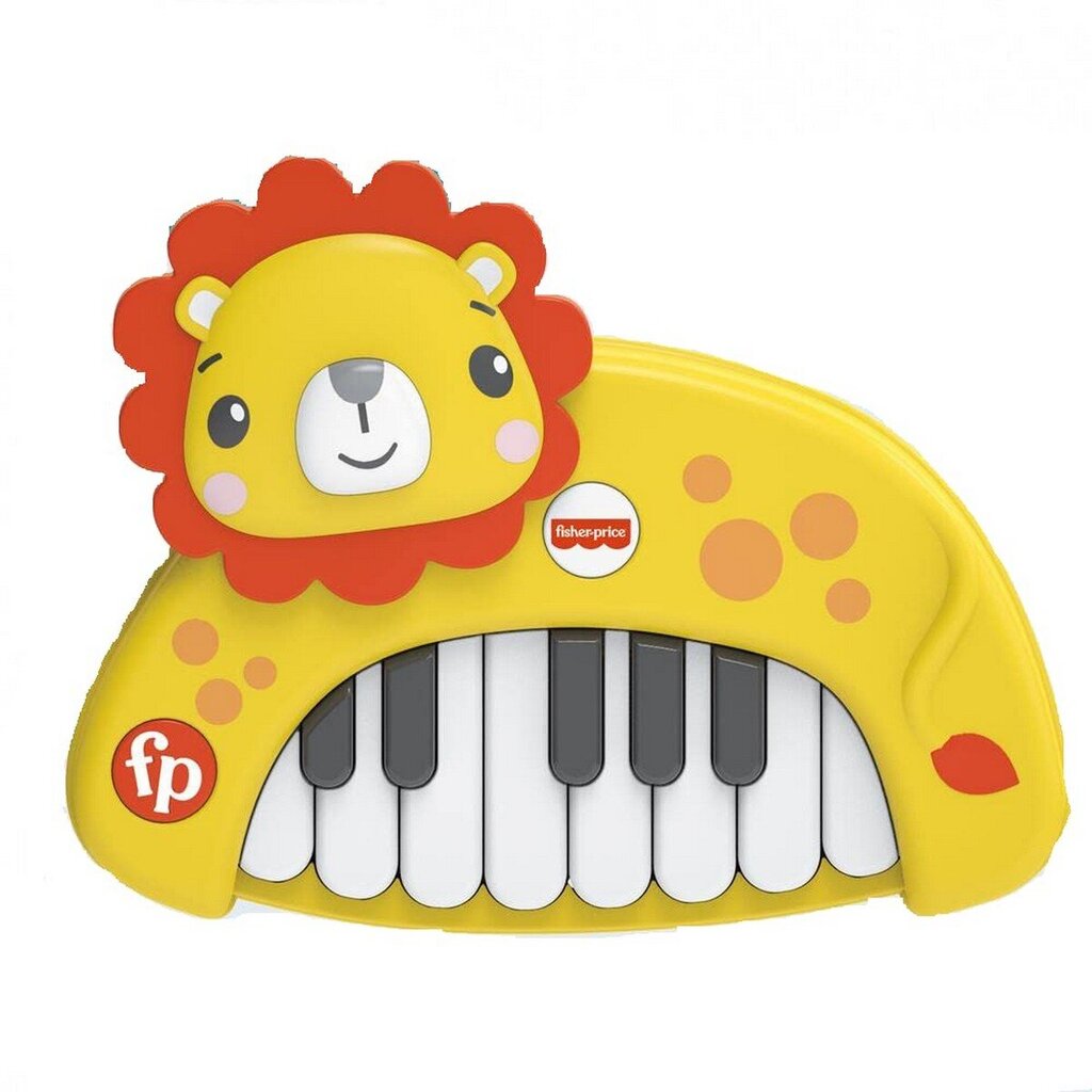 Muzikinis žaislas fortepijonas Liūtas Fisher Price kaina ir informacija | Lavinamieji žaislai | pigu.lt