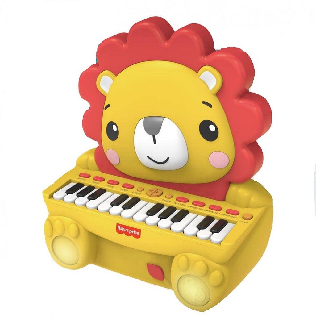 Muzikinis žaislas fortepijonas Liūtas Fisher Price kaina ir informacija | Lavinamieji žaislai | pigu.lt