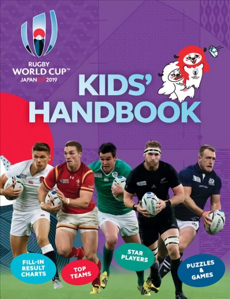 Rugby World Cup Japan 2019 (TM) Kids' Handbook kaina ir informacija | Knygos paaugliams ir jaunimui | pigu.lt