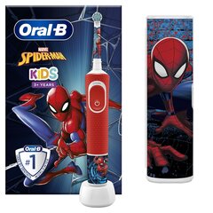 Oral-B D100 Kids Spiderman цена и информация | Электрические зубные щетки | pigu.lt