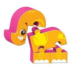 Vaikiška dėlionė Reig Zoo Blocks цена и информация | Развивающие игрушки | pigu.lt