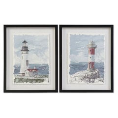 DKD Home Decor  (40 x 3,3 x 50 cm) (2 ) цена и информация | Репродукции, картины | pigu.lt