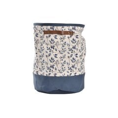 DKD Home Decor skalbinių krepšys, mėlynas, 30 x 30 x 40 cm. kaina ir informacija | Vonios kambario aksesuarai | pigu.lt