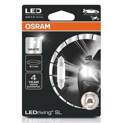 Автомобильная лампа Osram OS6413DWP-01B C5W 6000K 0,6 W цена и информация | Автомобильные лампочки | pigu.lt