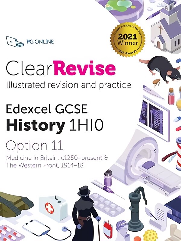 ClearRevise Edexcel GCSE History 1HI0 Medicine in Britain kaina ir informacija | Knygos paaugliams ir jaunimui | pigu.lt