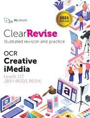 ClearRevise OCR Creative iMedia Levels 1/2 J834 Large type / large print edition kaina ir informacija | Knygos paaugliams ir jaunimui | pigu.lt