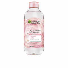 Мицеллярная вода для снятия макияжа Garnier Skinactive Agua Rosas Розовая вода 400 ml цена и информация | Средства для очищения лица | pigu.lt