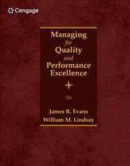 Managing for Quality and Performance Excellence 11th edition kaina ir informacija | Ekonomikos knygos | pigu.lt