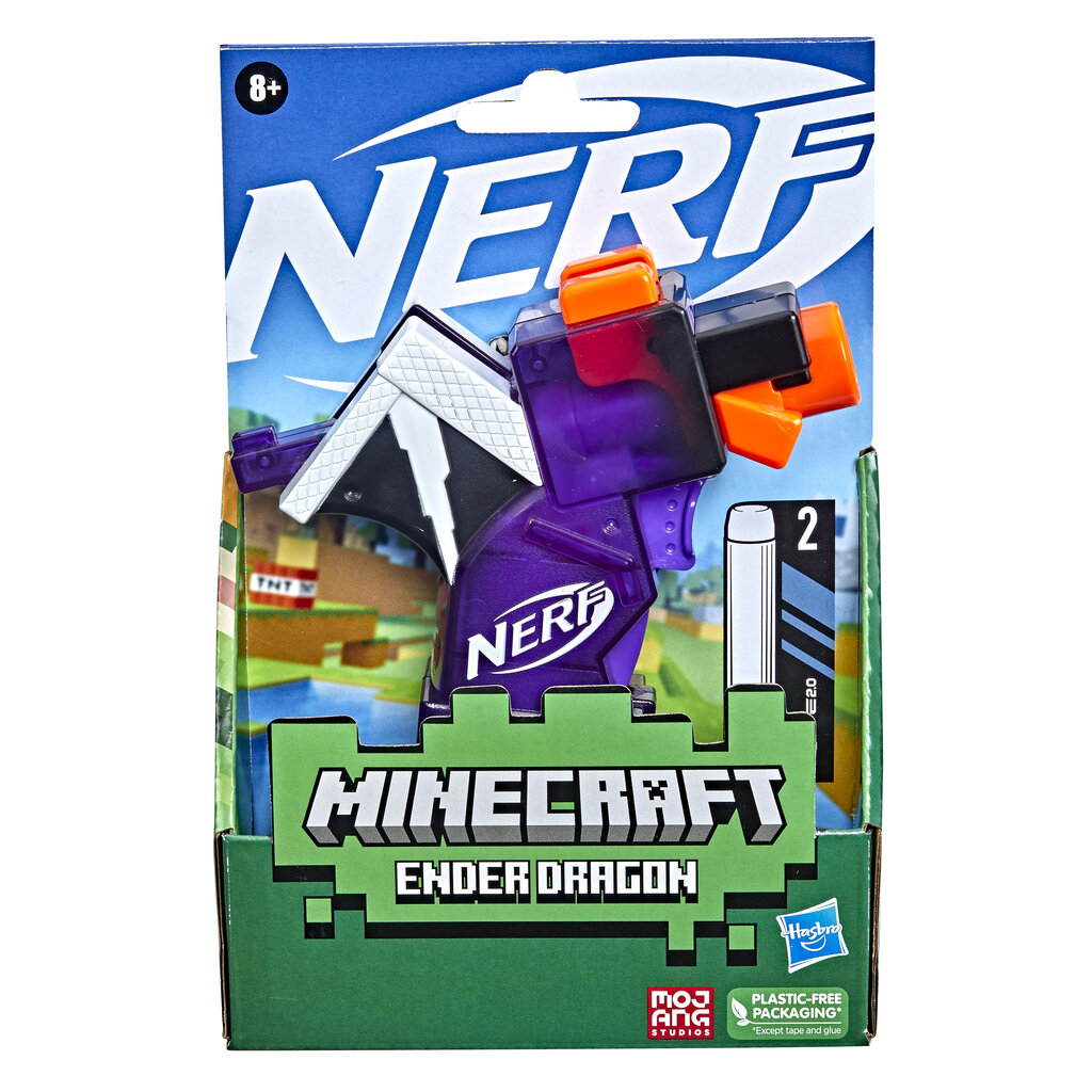 Žaislinis Šautuvas Nerf Minecraft Microshots kaina ir informacija | Žaislai berniukams | pigu.lt