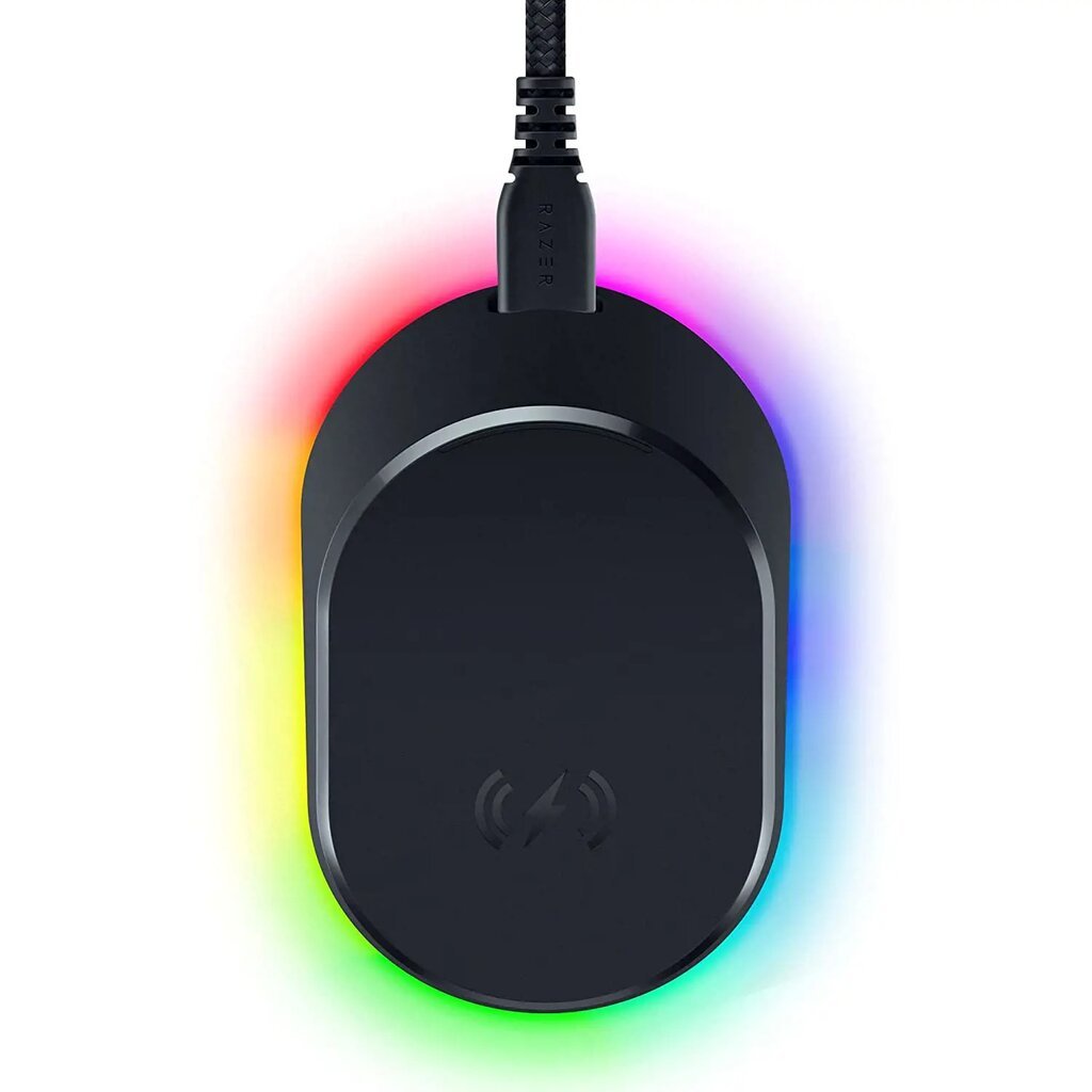 Razer Mouse Dock Pro Wireless Charging Puck Bundle цена и информация | Pelės | pigu.lt