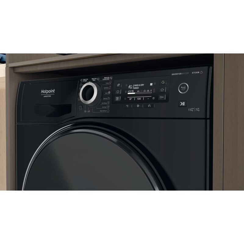 Hotpoint-Ariston NDD11725BDAEE kaina ir informacija | Skalbimo mašinos | pigu.lt