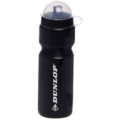 Бутылка для питья - DunLop, 750 мл, черная цена и информация | Фляги для велосипеда, флягодержатели | pigu.lt