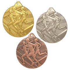 Plieninis medalis - Bėgimas, bronzo spalva kaina ir informacija | Numizmatika | pigu.lt