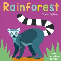 Now you See It! Rainforest цена и информация | Книги для самых маленьких | pigu.lt