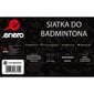 Badmintono tinklas Enero, 6x0,75 m цена и информация | Badmintonas | pigu.lt