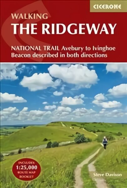 Ridgeway National Trail: Avebury to Ivinghoe Beacon described in both directions 2nd Revised edition kaina ir informacija | Kelionių vadovai, aprašymai | pigu.lt