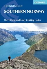 Hiking in Norway - South: The 10 best multi-day treks 2nd Revised edition цена и информация | Путеводители, путешествия | pigu.lt
