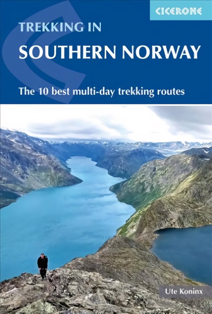 Hiking in Norway - South: The 10 best multi-day treks 2nd Revised edition цена и информация | Kelionių vadovai, aprašymai | pigu.lt