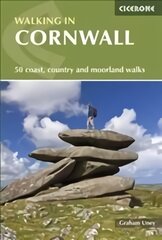 Walking in Cornwall: 40 coast, country and moorland walks цена и информация | Путеводители, путешествия | pigu.lt