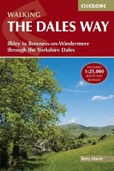 Walking the Dales Way: Ilkley to Bowness-on-Windermere through the Yorkshire Dales 4th Revised edition цена и информация | Путеводители, путешествия | pigu.lt