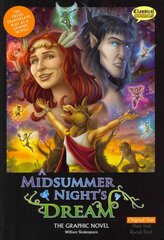 Midsummer Night's Dream the Graphic Novel British English ed, Original Text цена и информация | Fantastinės, mistinės knygos | pigu.lt