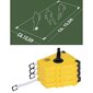 Aikštelės žymėjimo sistema Umbro, 4x15,5 cm kaina ir informacija | Futbolo vartai ir tinklai | pigu.lt