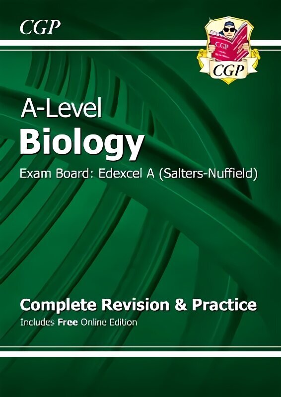 A-Level Biology: Edexcel A - Complete Revision & Practice (with Online Edition) цена и информация | Lavinamosios knygos | pigu.lt