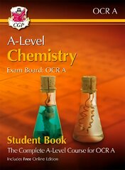 A-Level Chemistry for OCR A: Year 1 & 2 Student Book with Online Edition цена и информация | Книги по экономике | pigu.lt