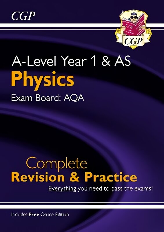 A-Level Physics: AQA Year 1 & AS Complete Revision & Practice with Online Edition kaina ir informacija | Ekonomikos knygos | pigu.lt