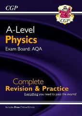 A-Level Physics: AQA Year 1 & 2 Complete Revision & Practice with Online   Edition цена и информация | Развивающие книги | pigu.lt