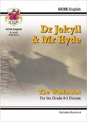 Grade 9-1 GCSE English - Dr Jekyll and Mr Hyde Workbook (includes Answers) kaina ir informacija | Knygos paaugliams ir jaunimui | pigu.lt