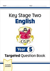 KS2 English Targeted Question Book - Year 5 kaina ir informacija | Knygos paaugliams ir jaunimui | pigu.lt
