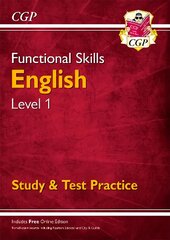 Functional Skills English Level 1 - Study & Test Practice kaina ir informacija | Knygos paaugliams ir jaunimui | pigu.lt
