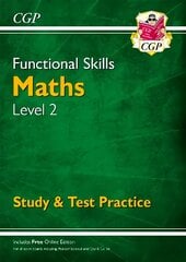 Functional Skills Maths Level 2 - Study & Test Practice kaina ir informacija | Knygos paaugliams ir jaunimui | pigu.lt