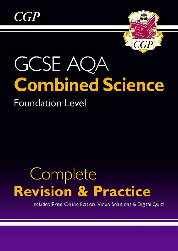 GCSE Combined Science AQA Foundation Complete Revision & Practice w/ Online Ed, Videos & Quizzes kaina ir informacija | Knygos paaugliams ir jaunimui | pigu.lt