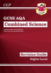 GCSE Combined Science AQA Revision Guide - Higher includes Online Edition, Videos & Quizzes kaina ir informacija | Knygos paaugliams ir jaunimui | pigu.lt