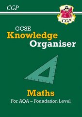 GCSE Maths AQA Knowledge Organiser - Foundation kaina ir informacija | Knygos paaugliams ir jaunimui | pigu.lt