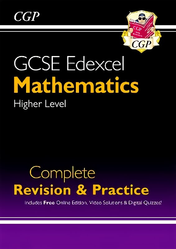 GCSE Maths Edexcel Complete Revision & Practice: Higher inc Online Ed, Videos & Quizzes цена и информация | Knygos paaugliams ir jaunimui | pigu.lt