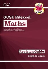 GCSE Maths Edexcel Revision Guide: Higher inc Online Edition, Videos & Quizzes kaina ir informacija | Knygos paaugliams ir jaunimui | pigu.lt