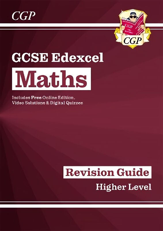 GCSE Maths Edexcel Revision Guide: Higher inc Online Edition, Videos & Quizzes цена и информация | Knygos paaugliams ir jaunimui | pigu.lt