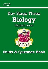 KS3 Biology Study & Question Book - Higher цена и информация | Книги для подростков и молодежи | pigu.lt