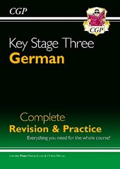 KS3 German Complete Revision & Practice (with Free Online Edition & Audio): KS3 German Complete revision & practice цена и информация | Книги для подростков  | pigu.lt